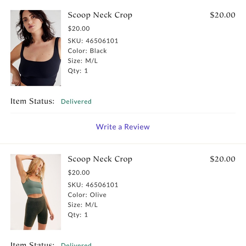 Free People Scoop Neck Cami